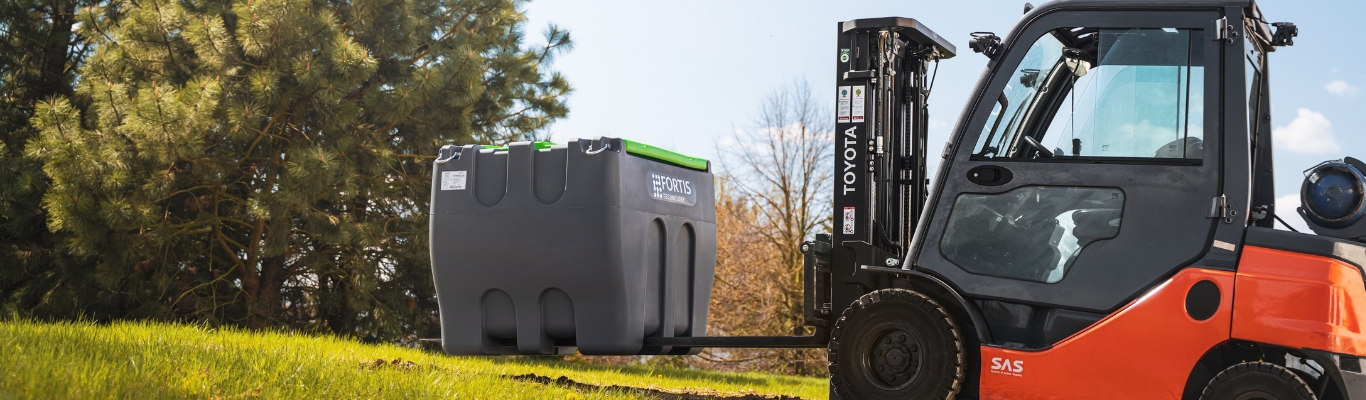 Nowa generacja zbiorników mobilnych od Fortis Technology.